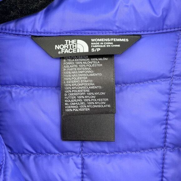 The North Face Gray Long Sleeve Full Zip Insulated Ski Jacket Size Small - Picture 2 of 12